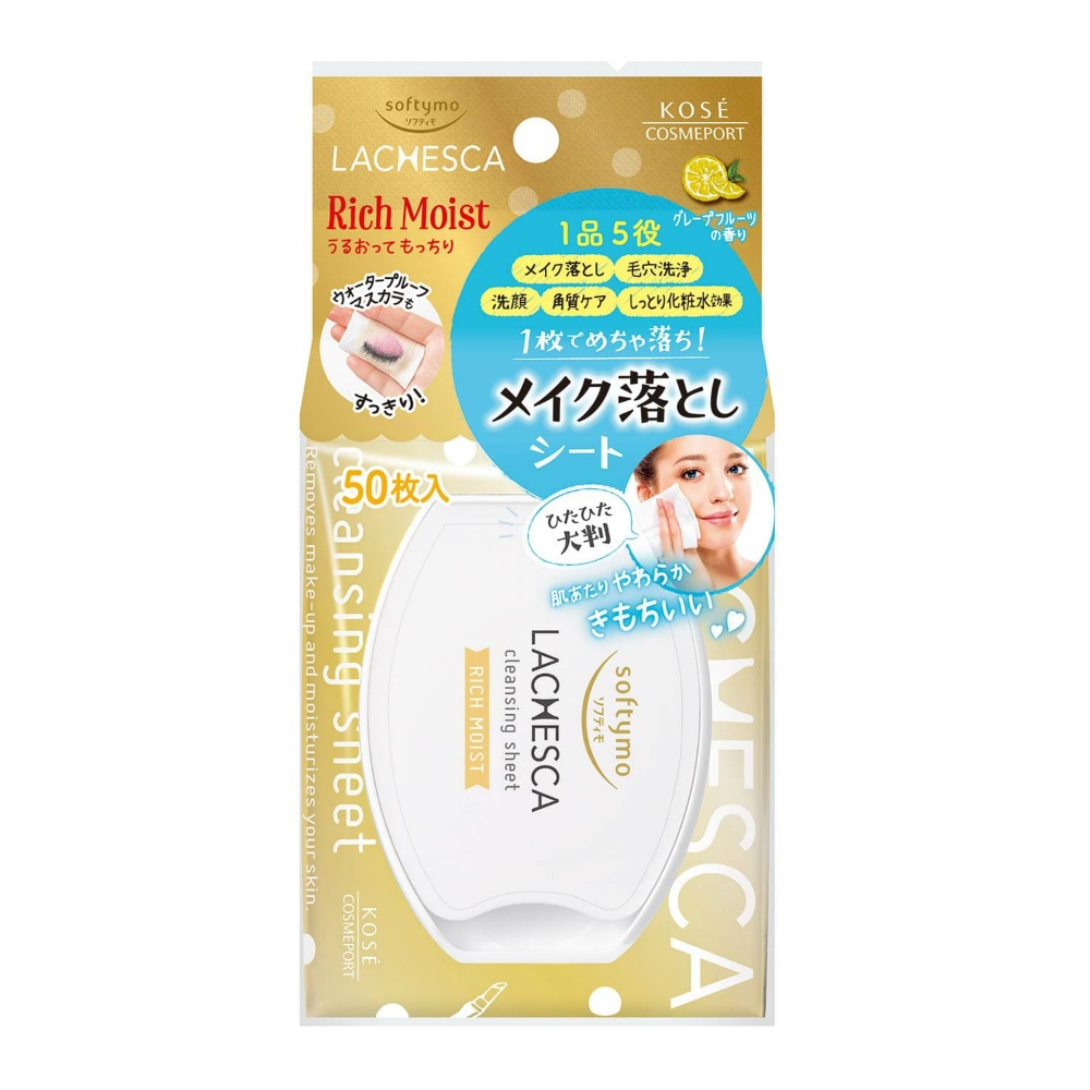 Softymo Lachesca Water Cleansing Sheet, Rich Moist 1/24 – Sumotori.Trade