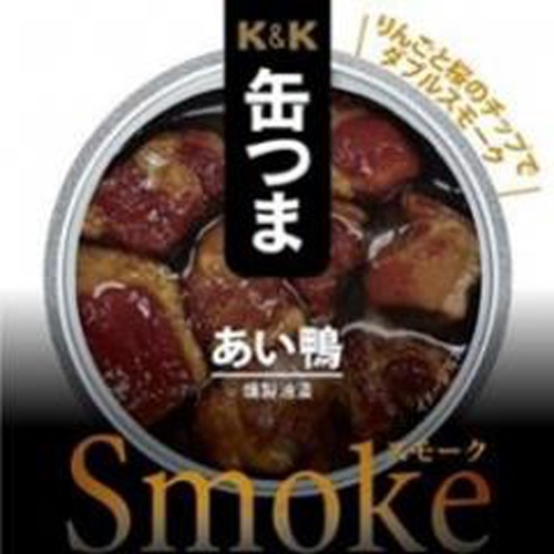 K&K Canned Smoke Aigamo 70g 1/24 – Sumotori.Trade
