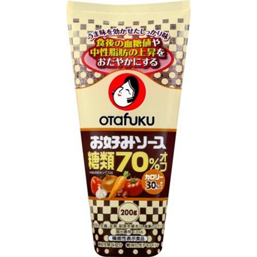 Otafuku Okonomiyaki Sauce 70% less sugar 200g 1/12 – Sumotori.Trade