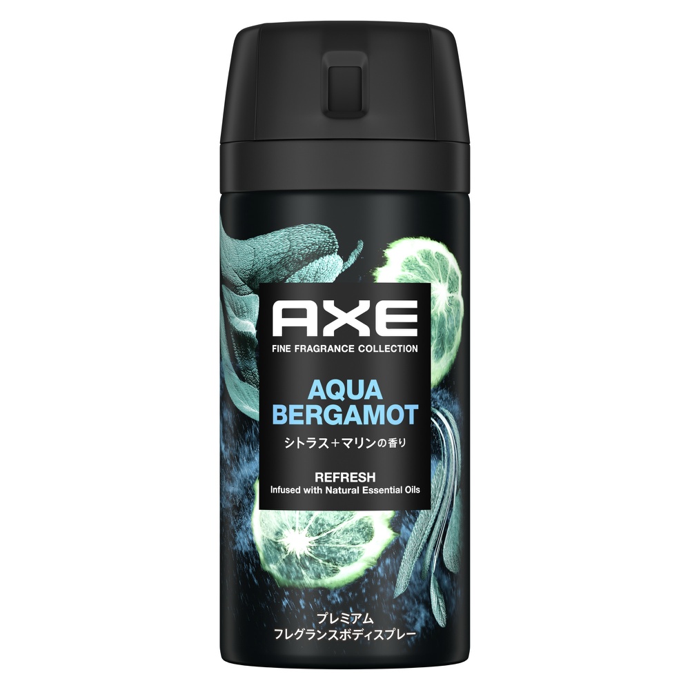 Axe Premium Fragrance Body Spray Aqua Bergamot 1/36 – Sumotori.Trade