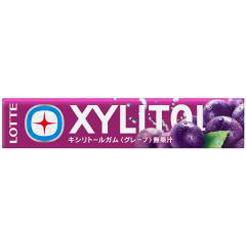 Lotte Xylitol Grape 14 tablets 1/320 – Sumotori.Trade