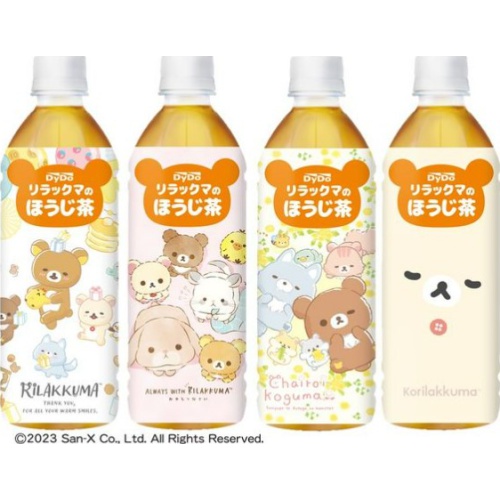 DAIDOH Rilakkuma Hojicha P500ml 1/24 – Sumotori.Trade