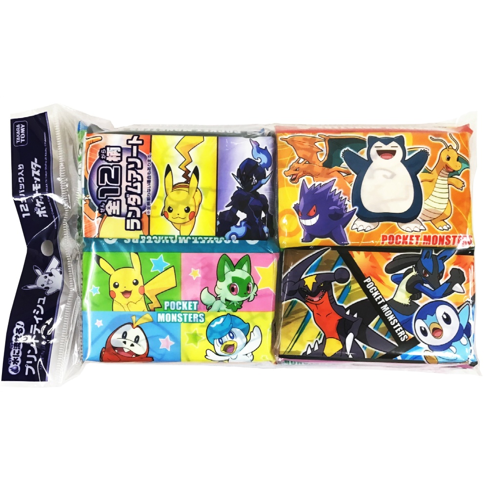 Pocket tissues Pokemon 12 pack 1/60 – Sumotori.Trade