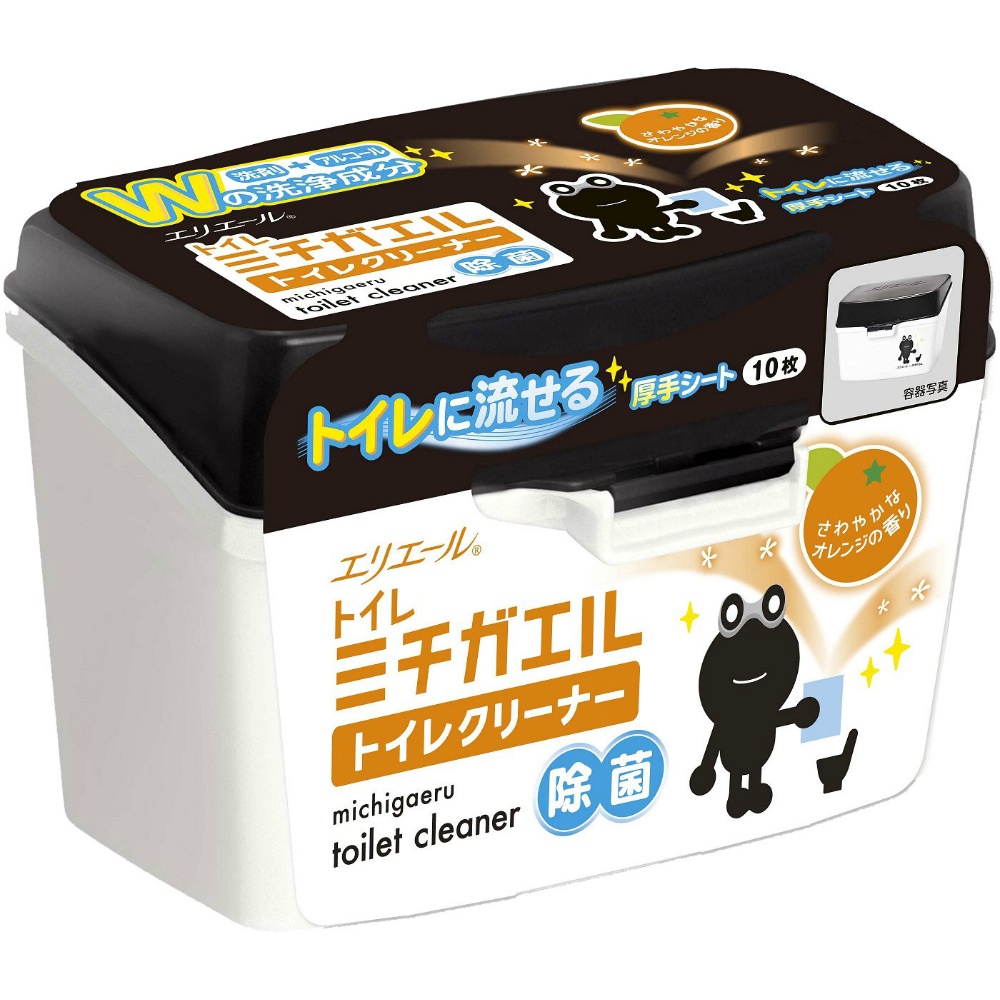 Michigaeru Toilet Cleaner, 10 sheets 1/12 – Sumotori.Trade