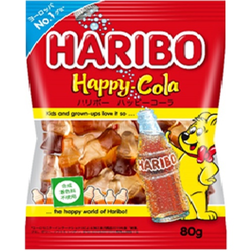 Haribo Happy Cola 80g 1/80 – Sumotori.Trade