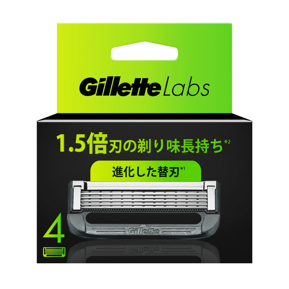 Gillette Labs Exfoliating Bar Replacement Blade 4B 1/40 – Sumotori.Trade