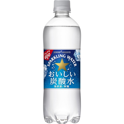 Pokka S delicious carbonated water P600ml 1/24 – Sumotori.Trade