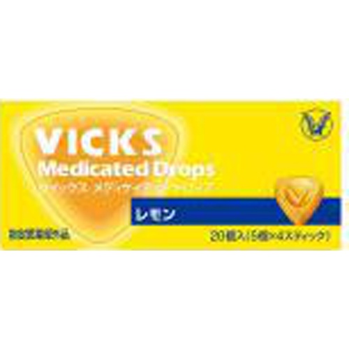 Taisho Vicks Drops Lemon 20 tablets 1/10 – Sumotori.Trade