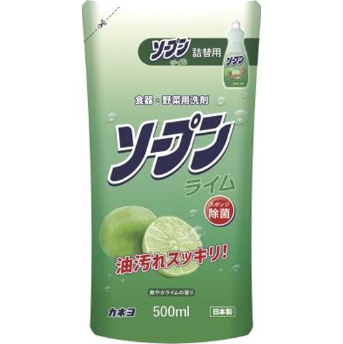 Kaneyo Soap Lime Refill 500ml 1/24 – Sumotori.Trade