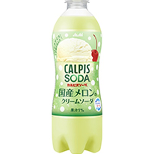 Calpis Soda Domestic Melon Cream Soda P500 1/24 – Sumotori.Trade