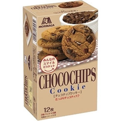 Morinaga Chocolate Chip Cookies 12 pieces 1/40 – Sumotori.Trade