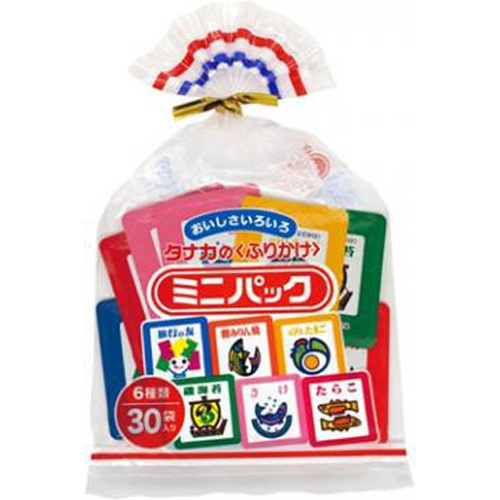 Tanaka Furikake Mini Pack 30 bags 1/50 – Sumotori.Trade