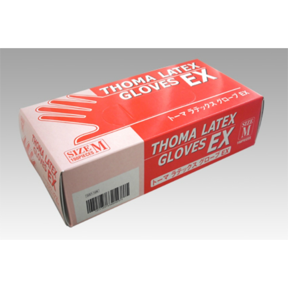 Toma Latex Gloves EX M 100 pieces 1/20 – Sumotori.Trade