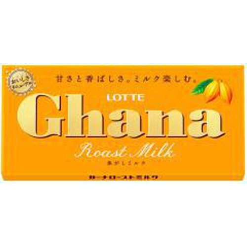 Lotte Ghana Roasted Milk 50g 1/120 – Sumotori.Trade