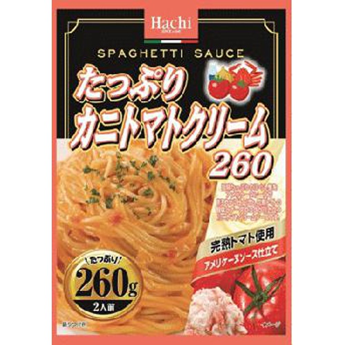 Hachi Foods Plenty of Crab Tomato Cream 260 1/24 – Sumotori.Trade