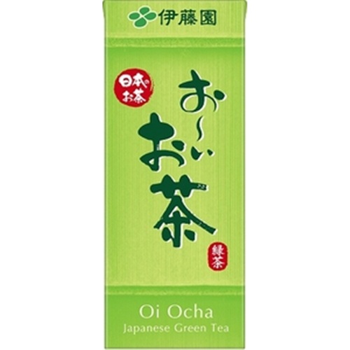 Itoen Oi Ocha Green Tea Paper 250ml 1/24 – Sumotori.Trade