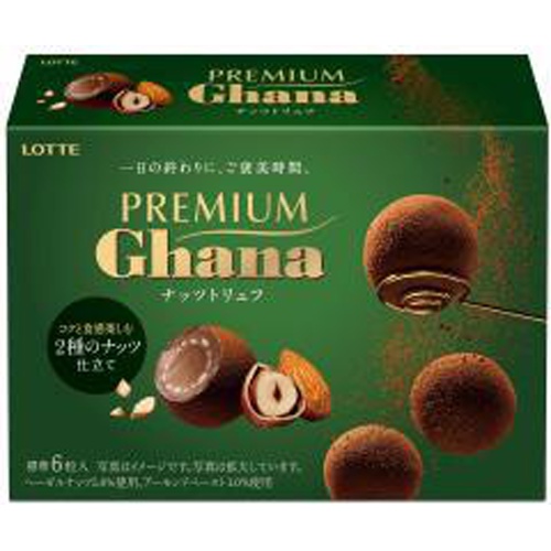 Lotte Premium Ghana Nut Truffle 49g 1/80 – Sumotori.Trade