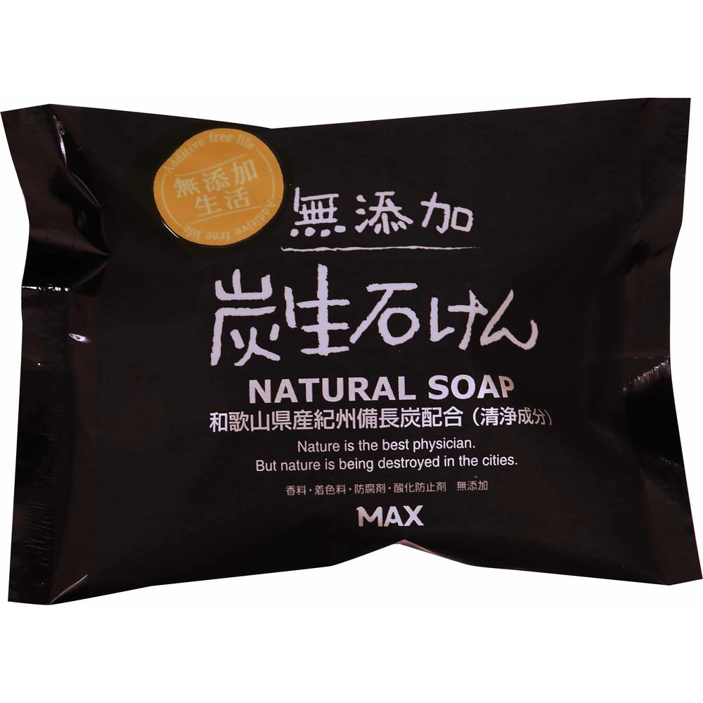 Max Additive-Free Charcoal Soap 80g 1/50 – Sumotori.Trade