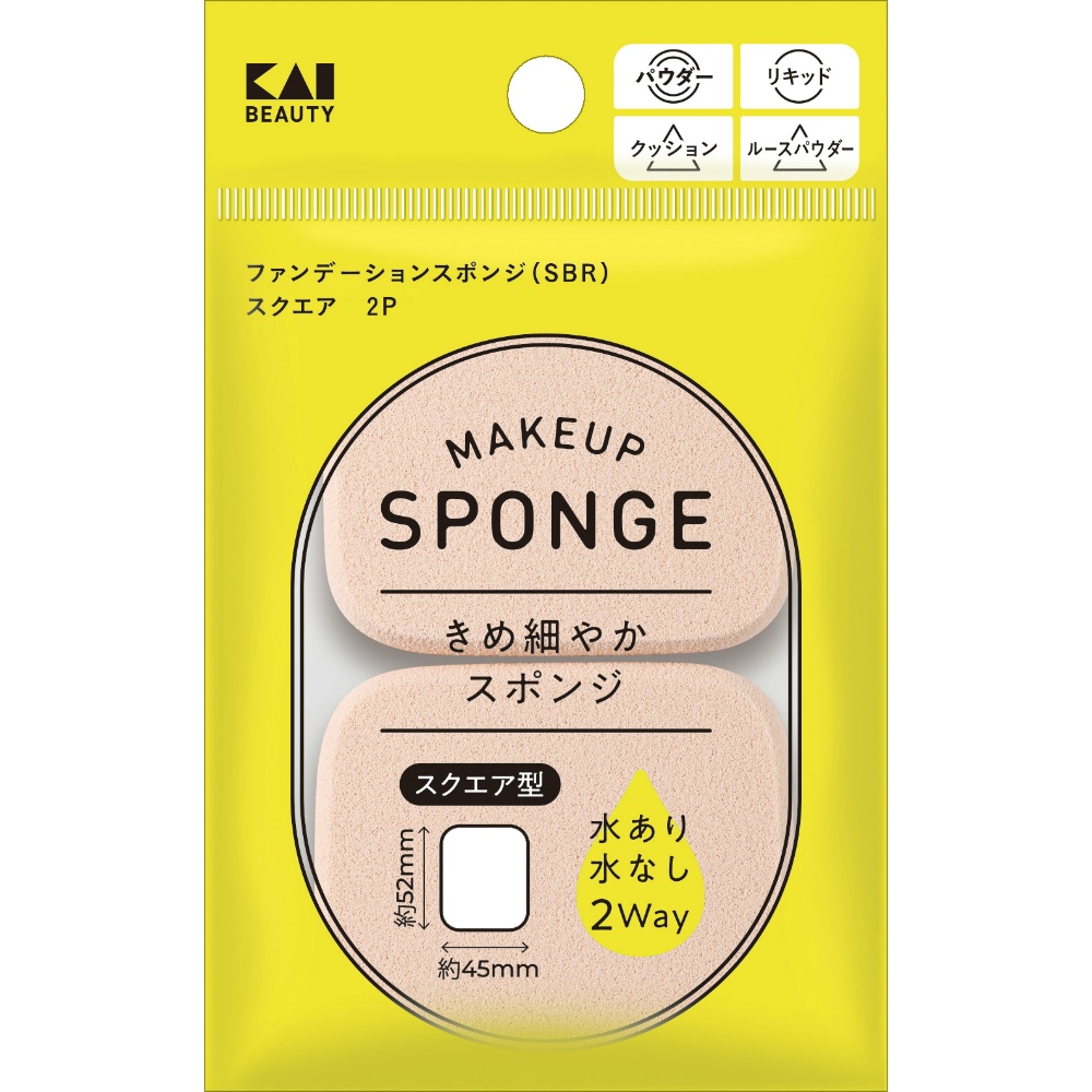 KQ3294 Foundation Sponge Square 1/600 – Sumotori.Trade