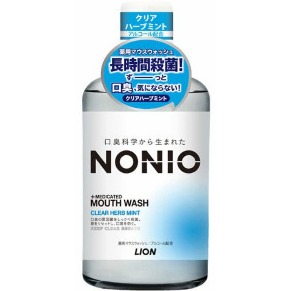 NONIO Mouthwash Clear Herb Mint 600ml 1/12 – Sumotori.Trade