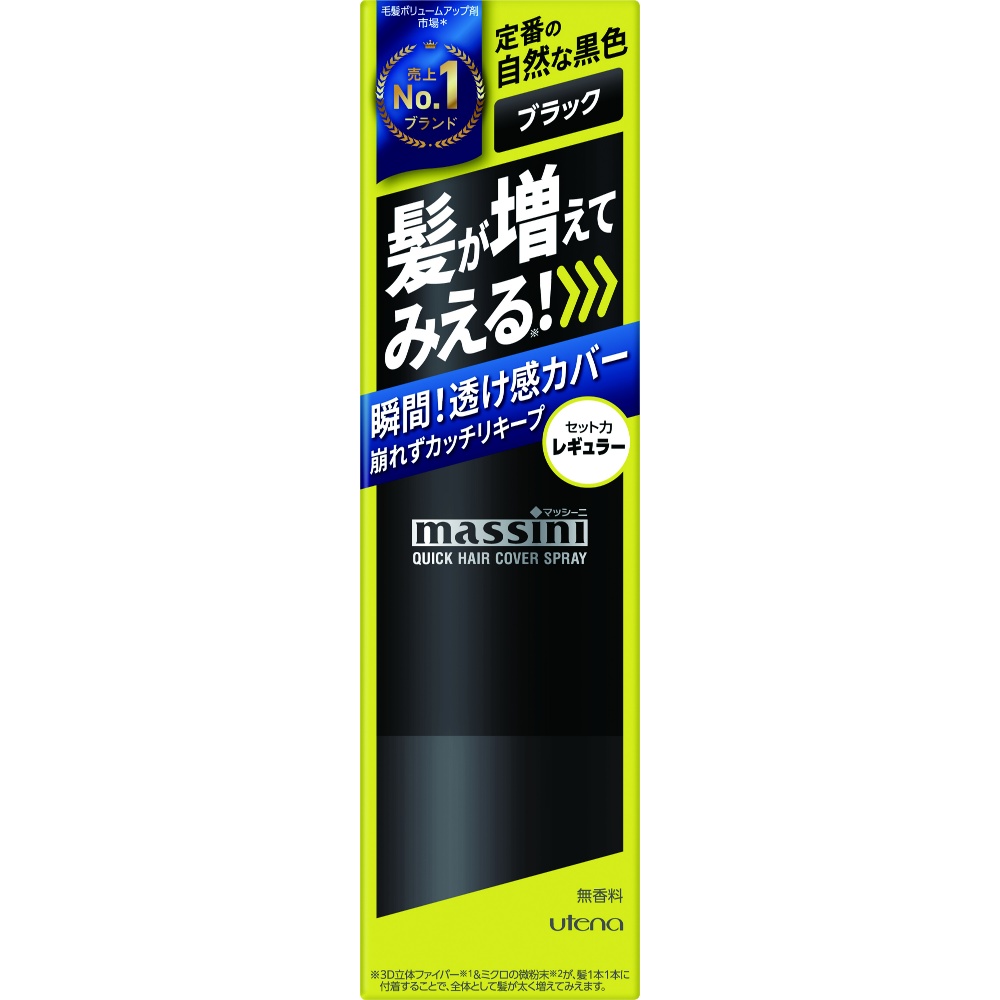 Massini Quick Hair Cover Spray, Black 1/36 – Sumotori.Trade