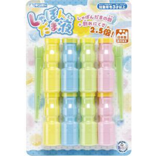 Gincho bubble solution, pack of 8 1/96 – Sumotori.Trade