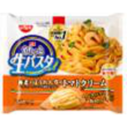 Nissin  fresh pasta with shrimp and spinach in tomato cream sauce 1/14 – Sumotori.Trade