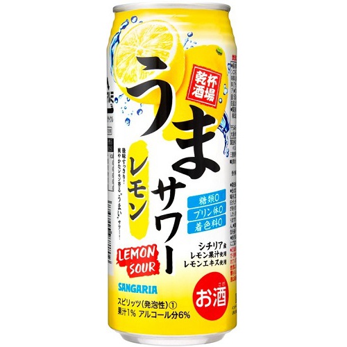 Sangaria Uma Sour Lemon 500ml 1/24 – Sumotori.Trade