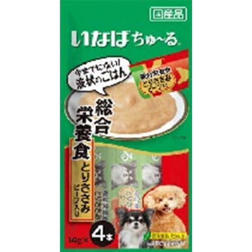 Inaba Dog Churu Complete Nutrition Beef 14g x 4 bottles 1/48 – Sumotori.Trade