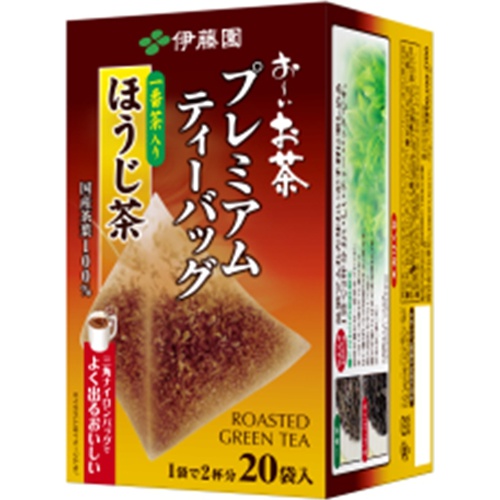 Itoen Oi Ocha Premium Hojicha TB20 bags 1/8 – Sumotori.Trade