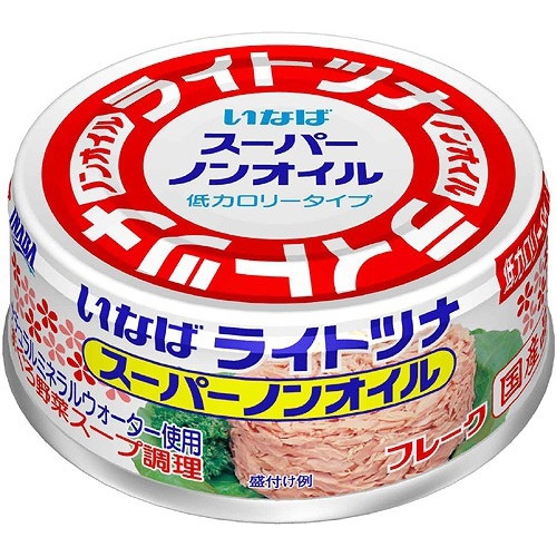 Inaba Light Tuna Super Non-Oil 70g 1/48 – Sumotori.Trade