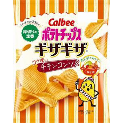 Calbee Potato C Jagged Chicken Consomme 60g 1/12 – Sumotori.Trade