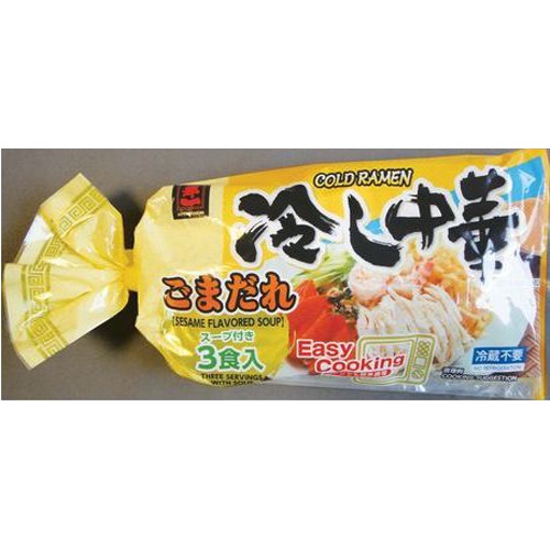 Miyakoichi Chilled Chinese Noodles with Sesame Sauce 3 servings 1/10 – Sumotori.Trade