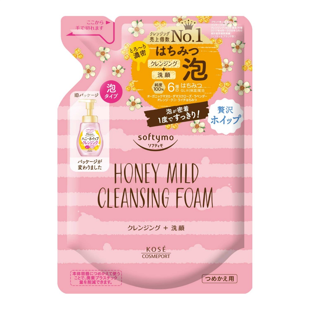 Softymo Cleansing Foam Honey Mild Refill 1/36 – Sumotori.Trade