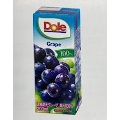 Dole Grape 100% 200ml 1/18 – Sumotori.Trade