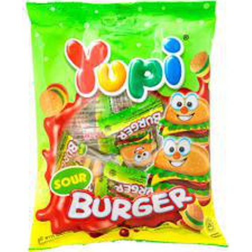 Yaokin Sour Burger Gummy 56g 1/24 – Sumotori.Trade