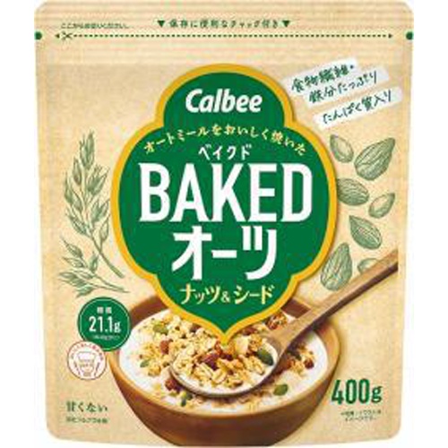 Calbee Baked Oats Nuts & Seeds 400g 1/8 – Sumotori.Trade