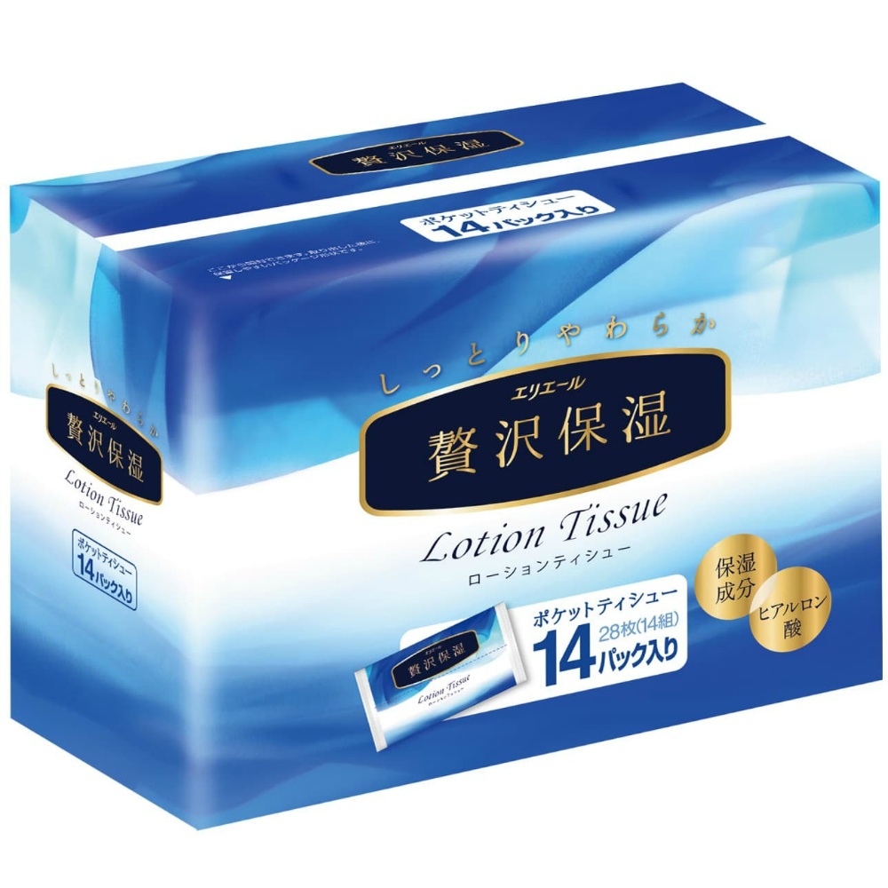 Elleair Luxury Moisturizing (Pocket) 14W14P 1/16 – Sumotori.Trade