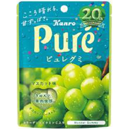 Kanro Pure Gummy Muscat 56g 1/72 – Sumotori.Trade
