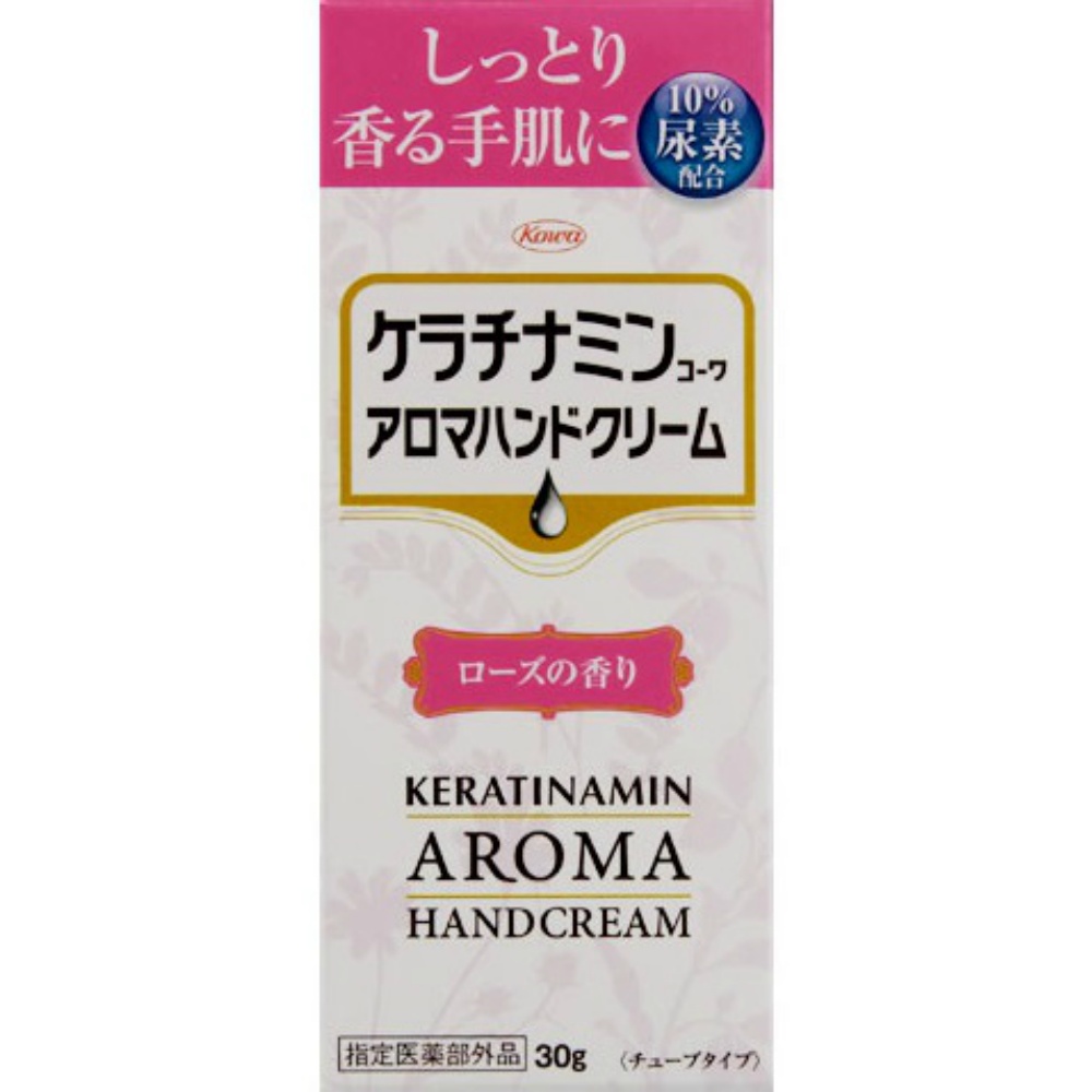 Keratinamin Kowa Aroma Hand Cream Rose 30g 1/120 – Sumotori.Trade