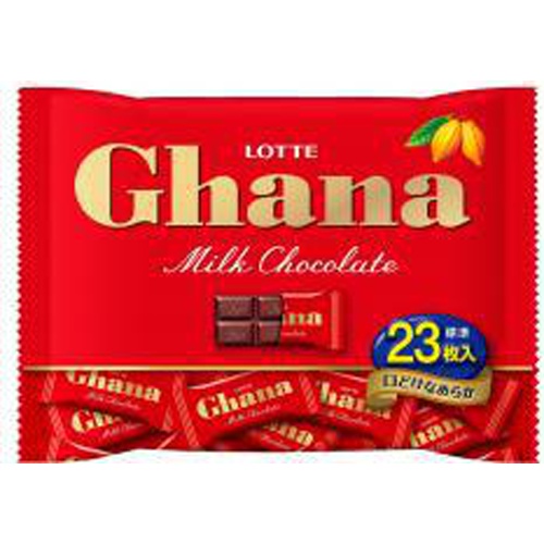 Lotte Ghana Milk Bag 92g 1/18 – Sumotori.Trade