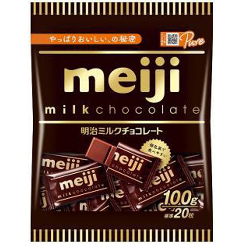 Meiji Milk Chocolate Bag 100g 1/20 – Sumotori.Trade