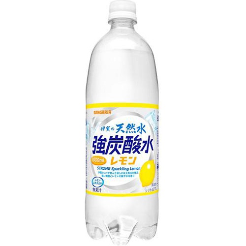 Sangaria Iga Strong Carbonated Water Lemon P1000ml 1/12 – Sumotori.Trade