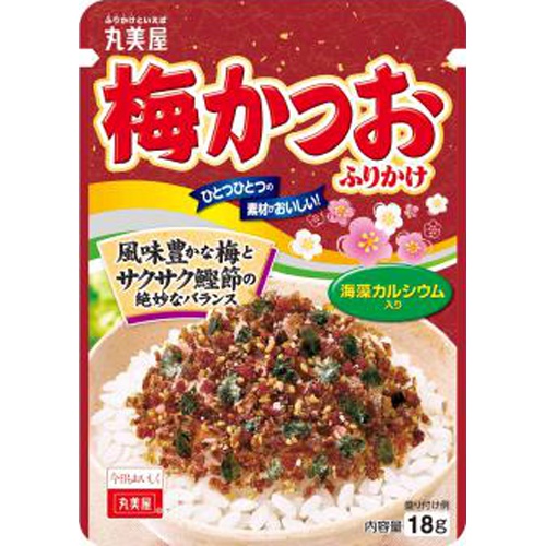 Marumiya Plum and Bonito Furikake 18g 1/120 – Sumotori.Trade