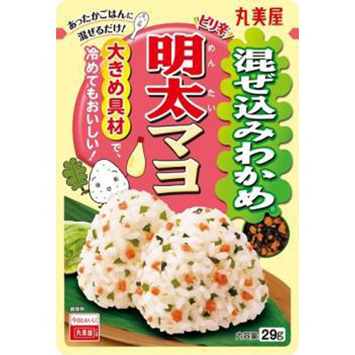 Marumiya Mixed Seaweed with Mentaiko Mayonnaise 29g 1/120 – Sumotori.Trade