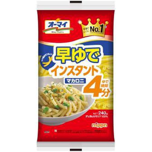 Oh My Quick Boil Instant Macaroni 240g 1/40 – Sumotori.Trade