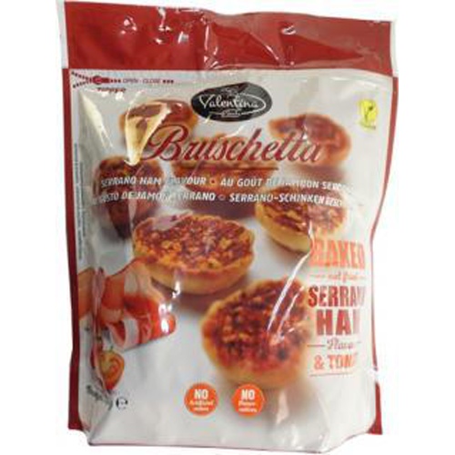 Bruschetta with Serrano Jamon 150g 1/12 – Sumotori.Trade