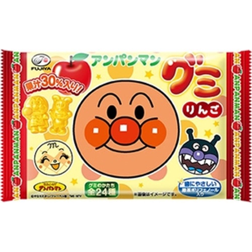 Fujiya Anpanman Gummy Apple 6 pieces 1/160 – Sumotori.Trade