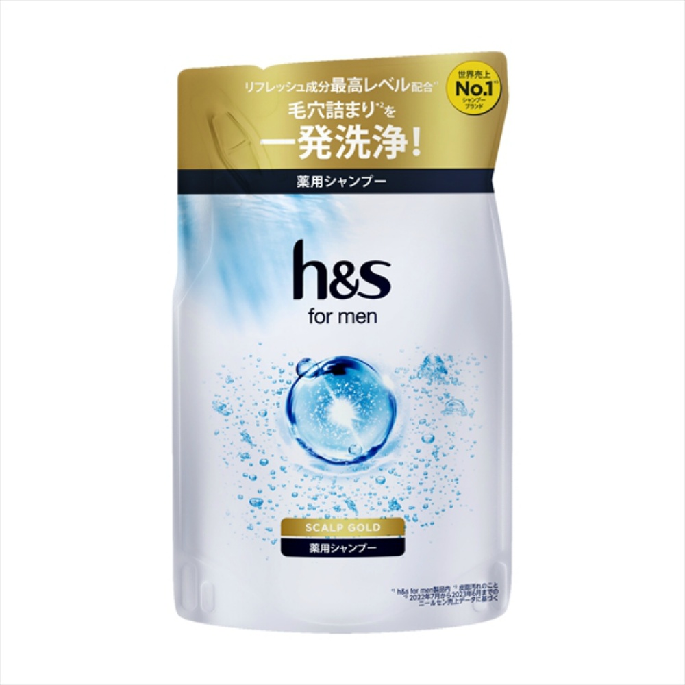 h&s formen scalp gold shampoo refill 1/12 – Sumotori.Trade