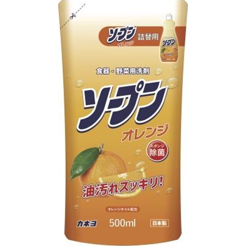Kaneyo Soap Orange Refill 500ml 1/24 – Sumotori.Trade